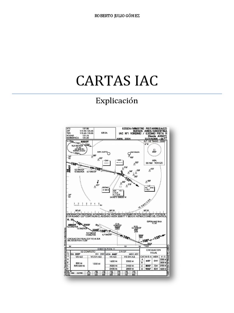 Carta IAC Explicacion | PDF