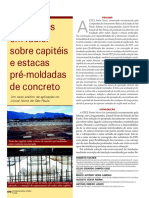 Fundações em radier sobre capitéis