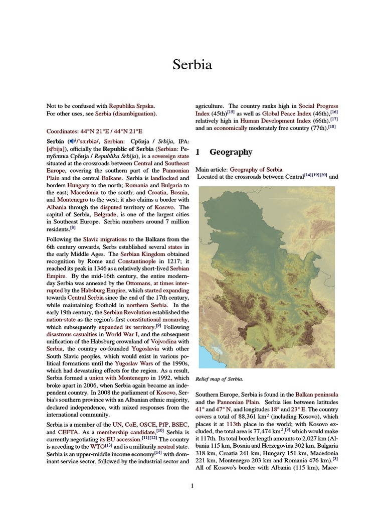 Dragomir Jankov - Vojvodina - The Ruination of A Region, PDF, Serbia