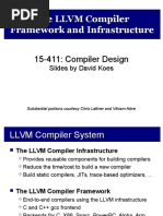 The LLVM Compiler Framework and Infrastructure