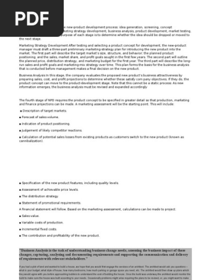 Business Analysis