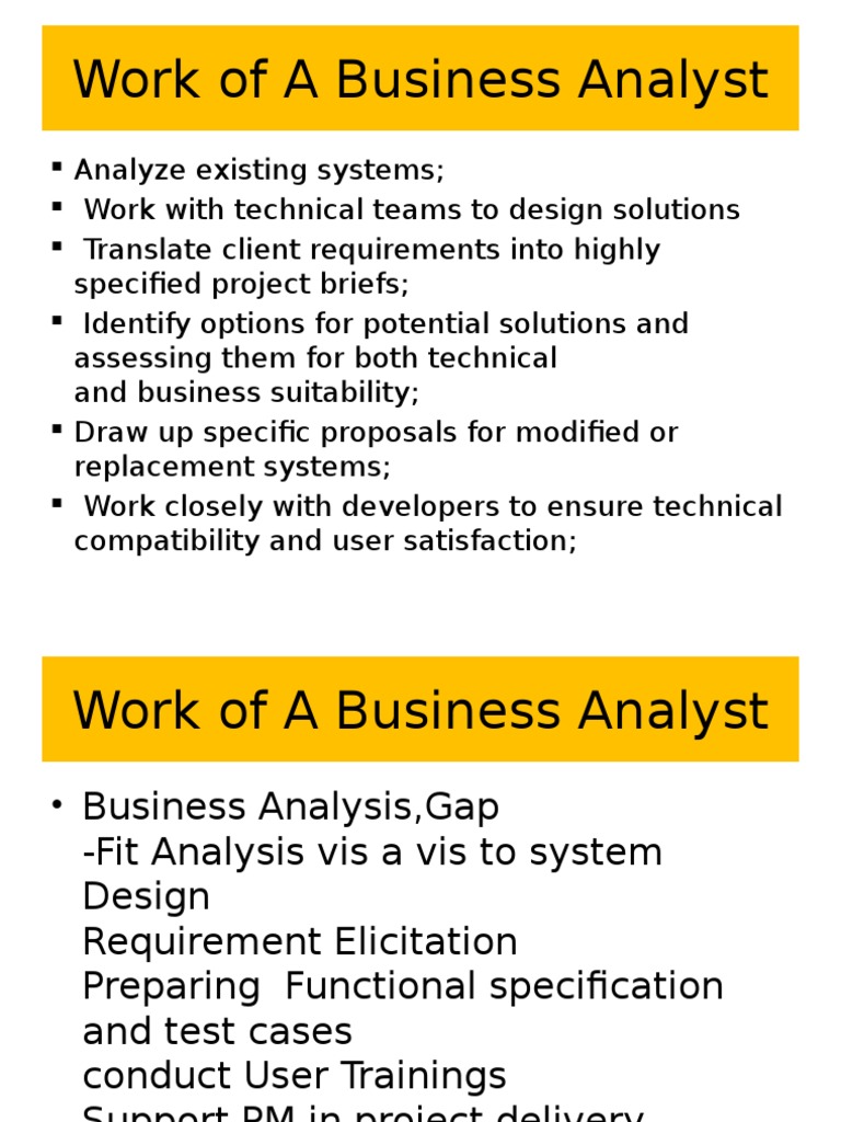 Understanding BA Profession | PDF | Business Analysis | Business Process