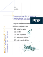 PresentacionTema2 Propiedades de Fluidos