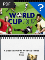 FIFA World Cup Quiz & Answers | PDF | Fifa World Cup | Germany National ...