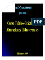 Alteraciones Hitrotermales Humet Chirit PDF