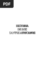 Historia de Santos Africanos