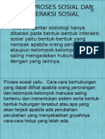 Suatu Proses Sosial Dan