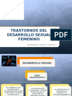 Anomalías del desarrollo sexual femenino