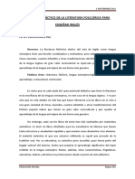 L Valor Didáctico de La Literatura Folclórica para Enseñar Inglés