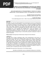 Recategorização Do Referente