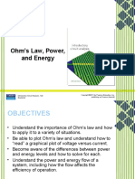 Ohm's Law, Power, and Energy: Publishing As Pearson (Imprint) Boylestad