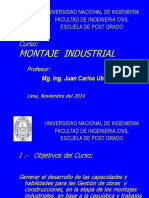 Sesion - Montaje Industrial 2016