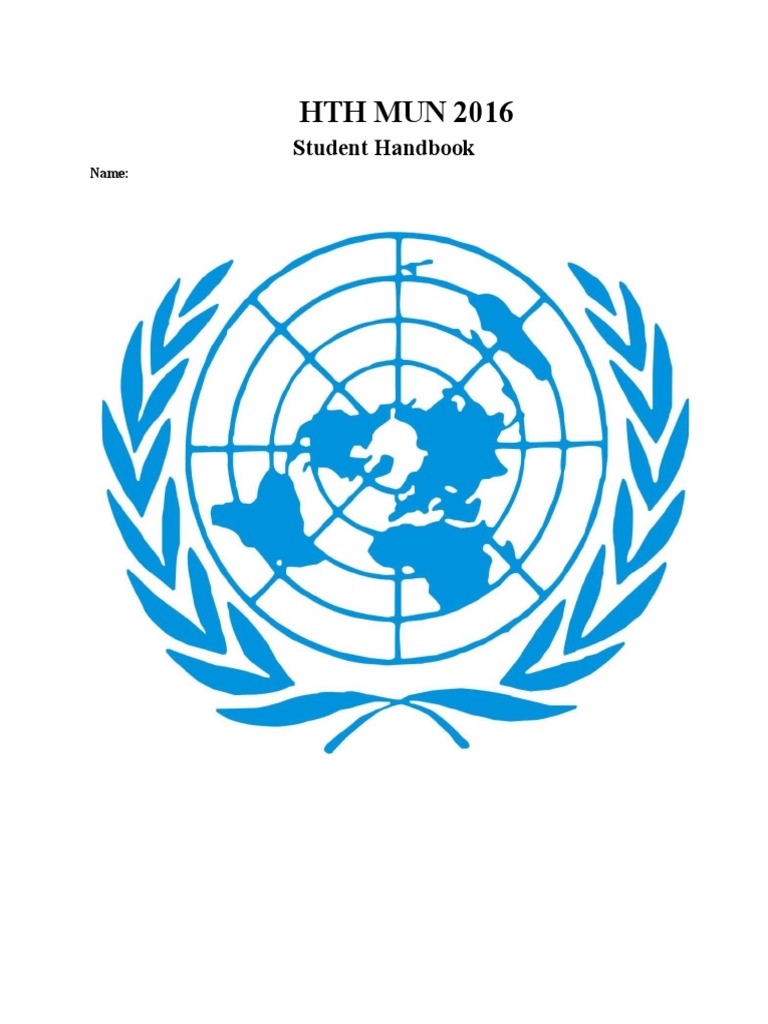 MUN 2016 Student Handbook Guide | PDF | Refugee | United Nations High ...