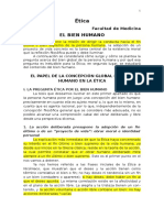 El papel de la concepción global del bien humano en la ética