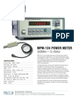 Microwave Power Meter