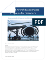 Basics of Aircraft Maintenance Programs for Financiers