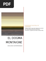 El Dogma Montaigne