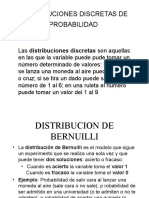 Distribuciones Discretas de Probabilidad