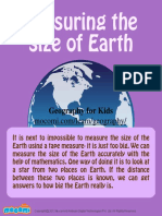 How To Measuring The Size of Earth - Mocomi Kids