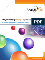 Analytix Mapping Manager Bigdata Edition Datasheet