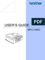 Brother MFC 240C User Guide