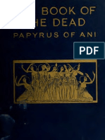 The Book of the Dead (the Papyrus of Ani) Pt.I by E.a.wallis Budge