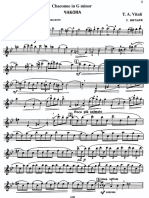 Vitali Chaconne in G Minor - Charlier Violin PDF