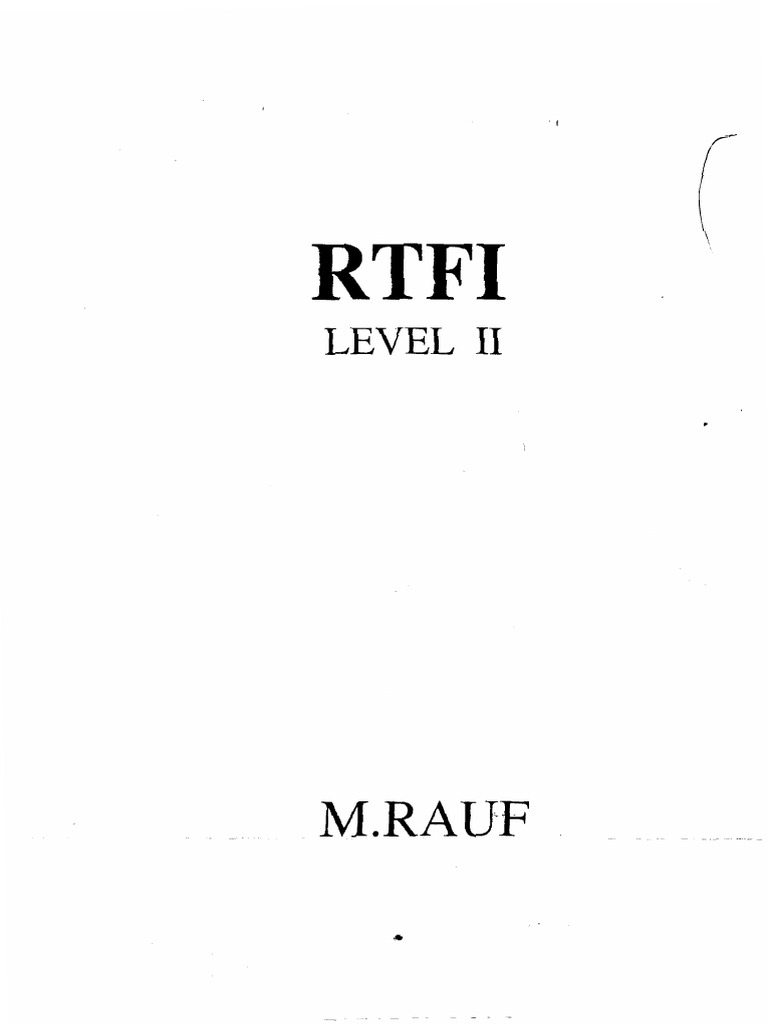 RT Course PDF | PDF