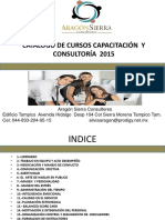 Catalogo de Cursos 2015.Sas