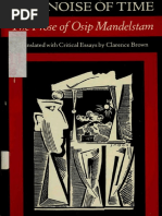 Mandelstam Osip The Noise Of Time Symbolism Arts Poetry