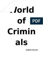 World of Crimin Als: Submitted by