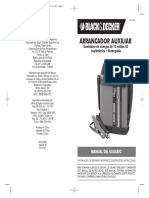 Arrancador Black Decker VEC012BD