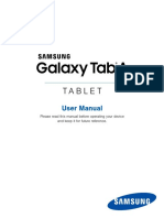 Samsung Galaxy Tab a 9.7 Manual