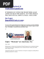 Lopez - Mexicans Are Americans Too