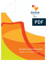 Rio 2016 Paralympic Classification Guide Marzo 2016
