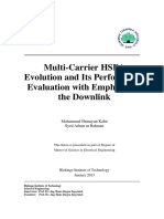 Multi-Carrier HSPA