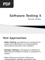 Software Testing 4: Damian Gordon