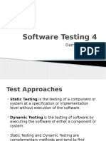 Software Testing 4: Damian Gordon