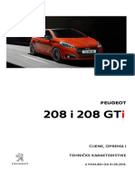 Peugeot 208 pricelist cro