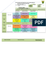 Cronograma del plan de trabajo