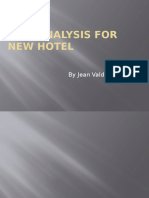 Risk Analysis For New Hotel: by Jean Valderrama