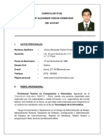 Curriculum Vitae Piura