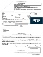 Transferência de Inscrição Profissional 15-01-09-2014