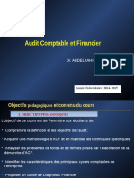 Cours D'audit comptable et financier
