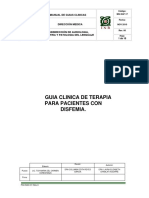 Guía clínica para el tratamiento de pacientes con disfemia