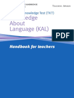 Tkt Kal Handbook