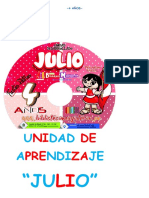 Unidad de Aprendizaje 4 Años-Julio