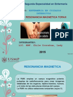 Diapositiva de Resonancia Magnetica Torax