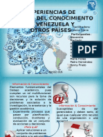 Experiencias de gestión del conocimiento en Venezuela y otros países