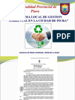 Gestión ambiental Piura